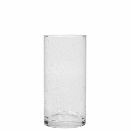 Cylinder vase i glass, 12x25cm