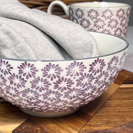 Maya skål, lilla, 16,5 m