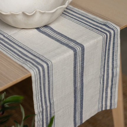 Karlevi løper, blå natur, 240cm