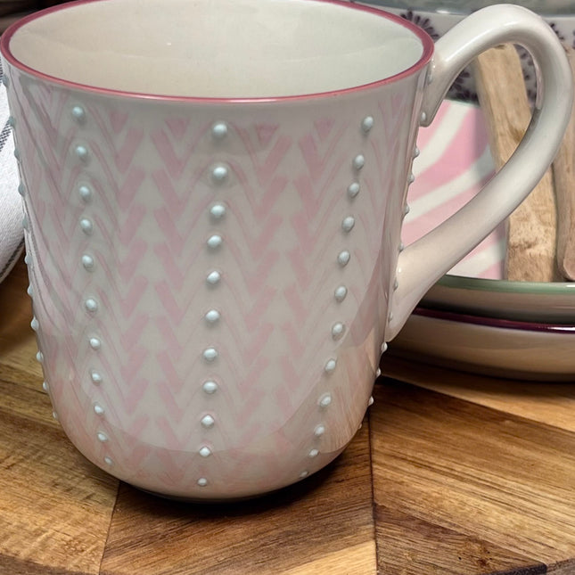 Maya krus med rosa mønster