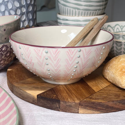 Maya skål, rosa, 16,5 m