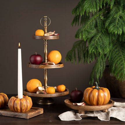 Trefat med tre ben, 25 cm.