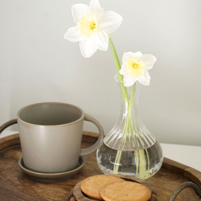 Ovalt fat i tre, 40 cm