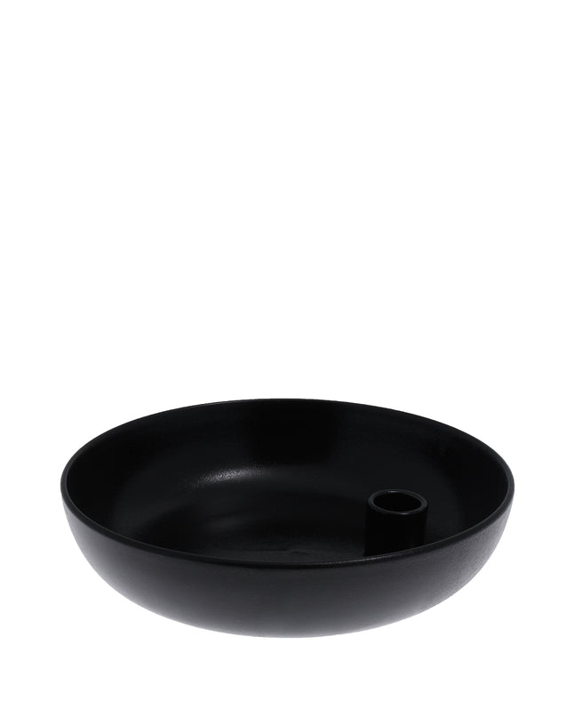 Lidatorp lysestake, sort, D21 cm