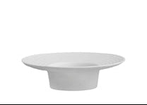 Tveta lysestake for t-lys, hvit, D10 cm