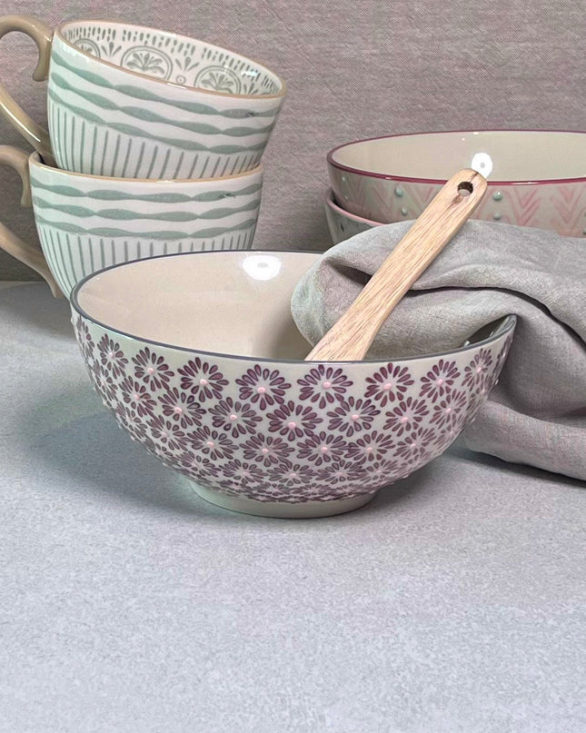 Maya skål, lilla, 16,5 m