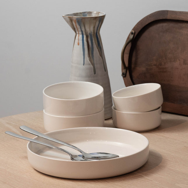 Fat i porselen, Ø25 cm