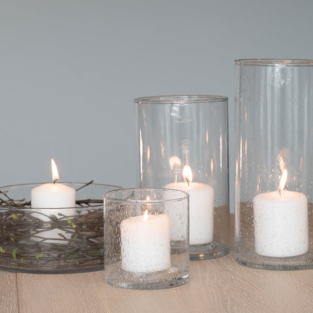 Cylinder vase i glass, 12x20