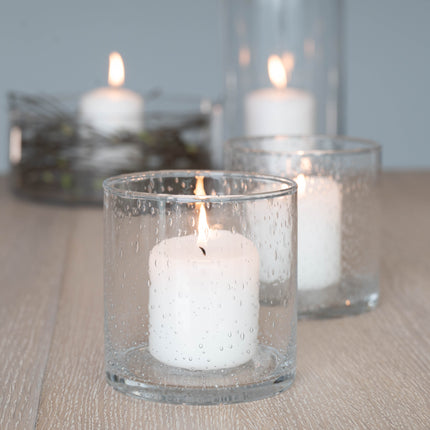 Cylinder vase i glass, 10x10cm