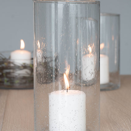 Cylinder vase i glass, 12x25cm