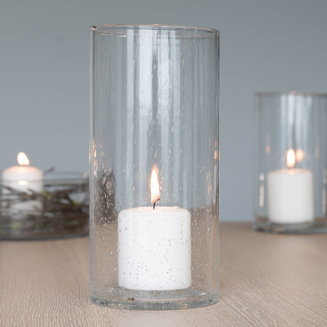 Cylinder vase i glass, 12x25cm