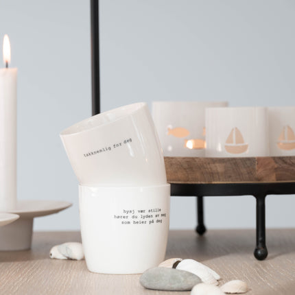 Krus "heier på deg", 9 cm