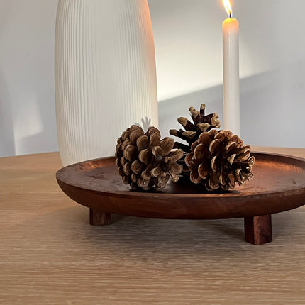 Trefat med tre ben, 25 cm.