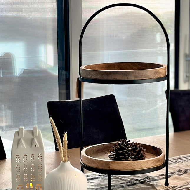 Etasjefat i tre, 57 cm