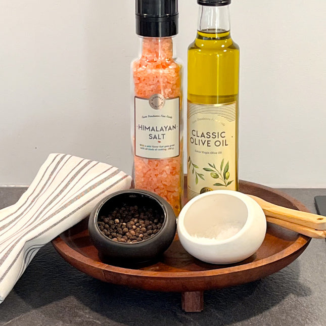 Trefat med tre ben, 25 cm.